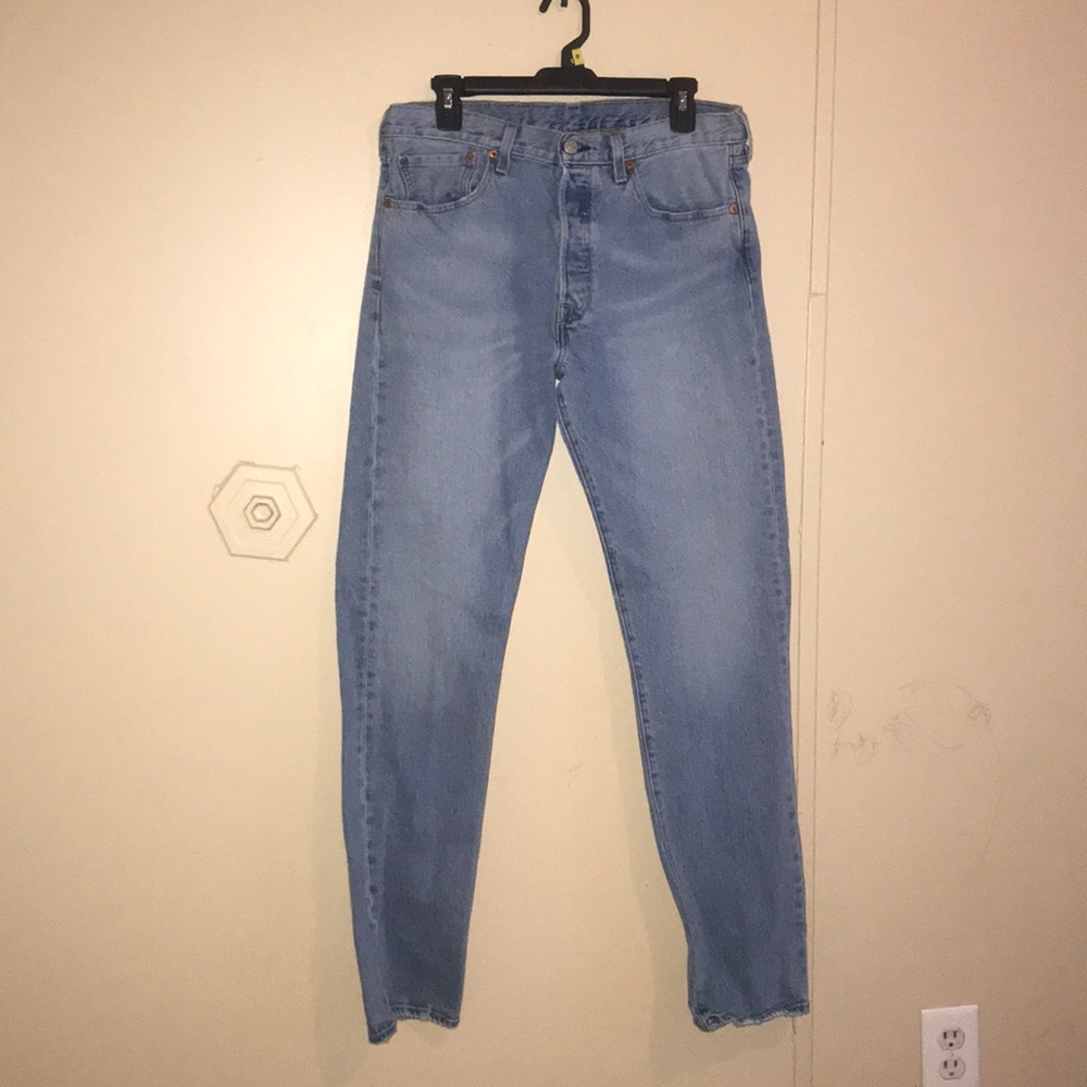Levi blue jeans